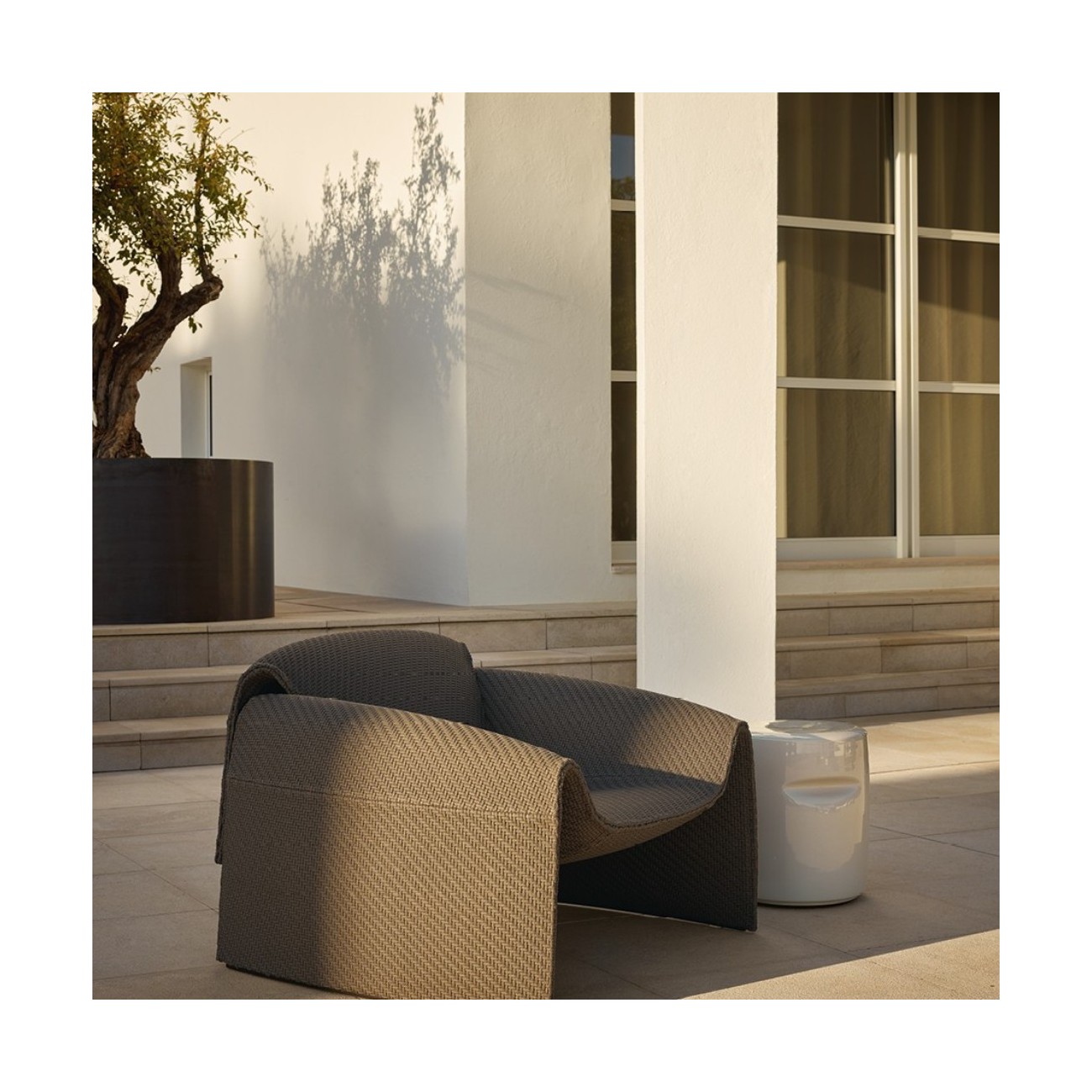 POLIFORM LE CLUB FAUTEUIL OUTDOOR