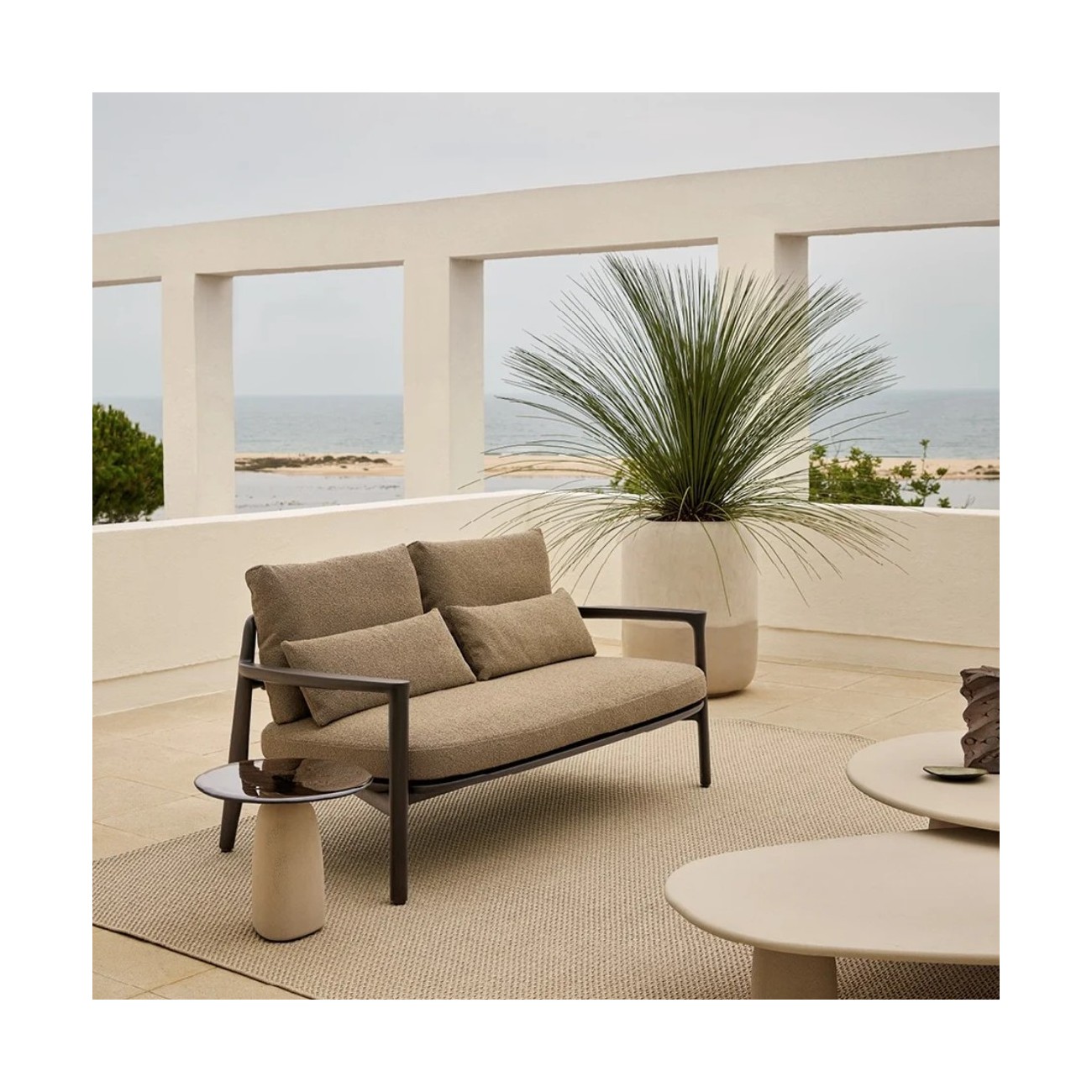 POLIFORM MAGNOLIA SOFA COLLECTION OUTDOOR