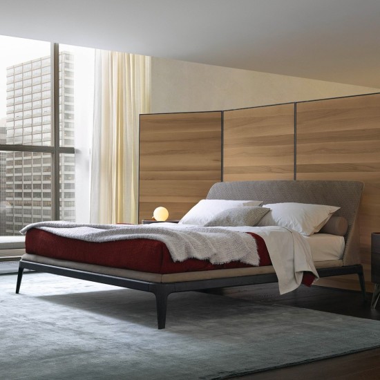 POLIFORM KELLY LETTO IN PELLE NABUK