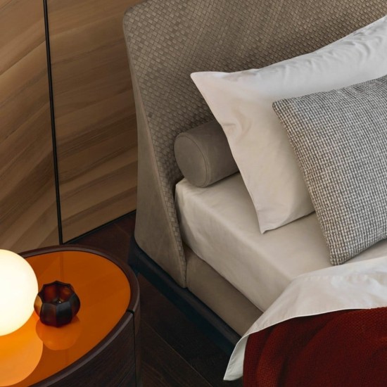 POLIFORM KELLY LETTO IN PELLE NABUK