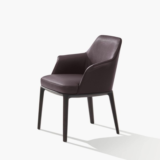 POLIFORM SOPHIE SEDIA CON BRACCIOLI