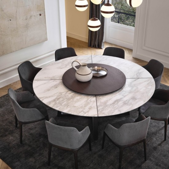 POLIFORM GRACE SEDIA IN OLMO NERO