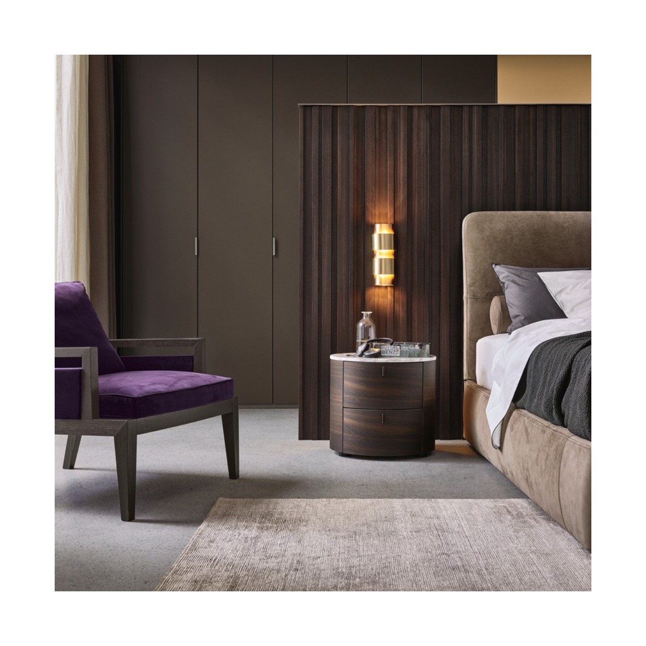 POLIFORM ONDA TABLE DE NUIT