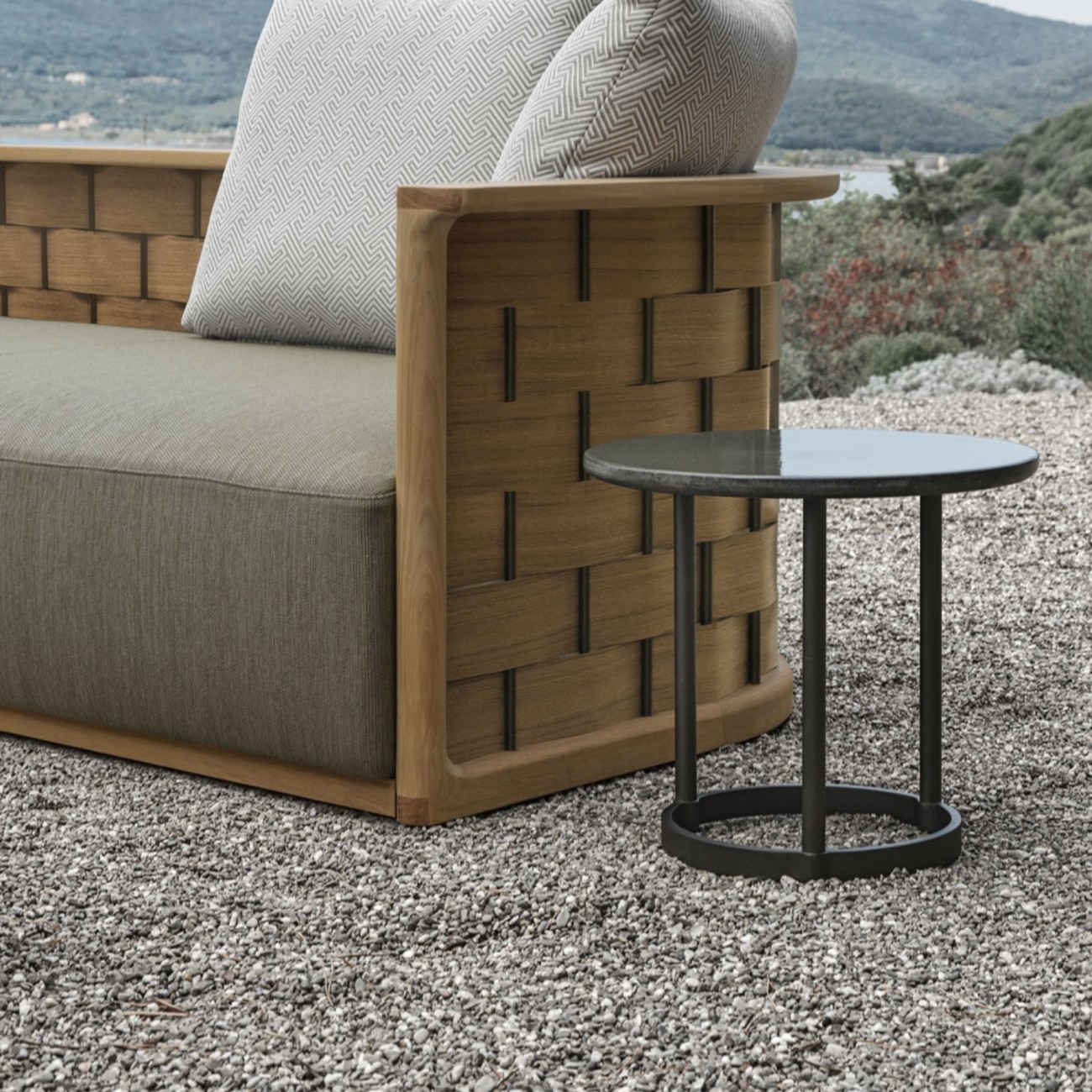 MOLTENI&C – REGENT TABLE BASSE OUTDOOR