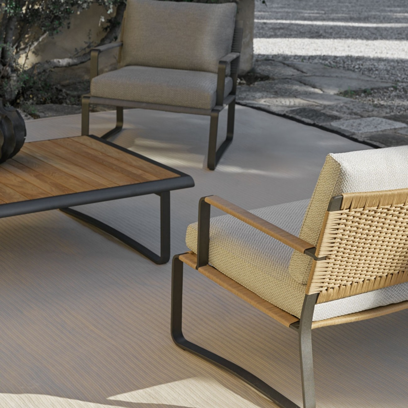 MOLTENI&C – PHOENIX TABLE BASSE OUTDOOR
