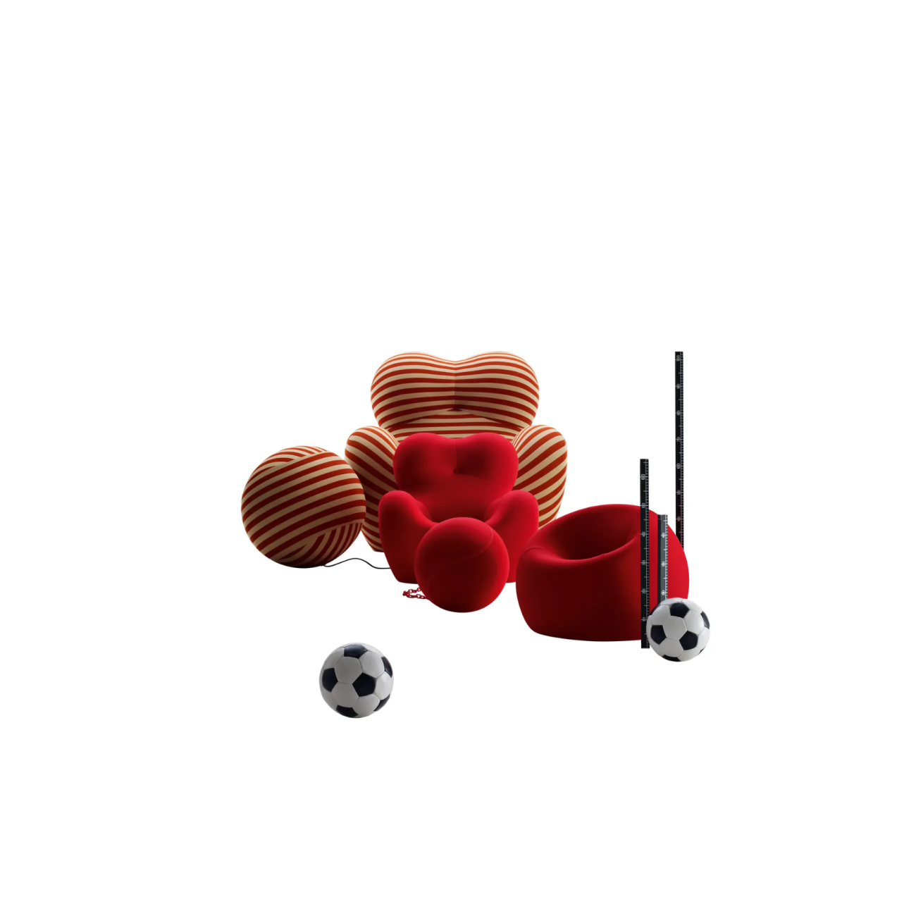 B&B ITALIA - SÉRIE UP JUNIOR FAUTEUIL