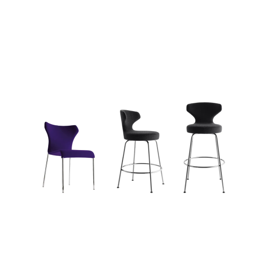 B&B ITALIA - PAPILIO COVERED CHAIR