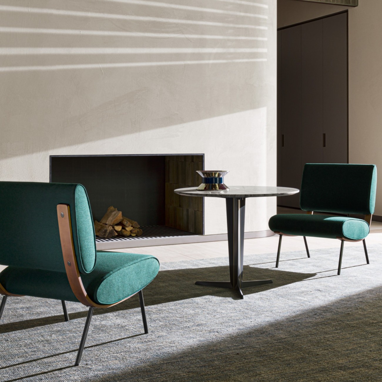 MOLTENI ROUND D.154.5 FAUTEUIL