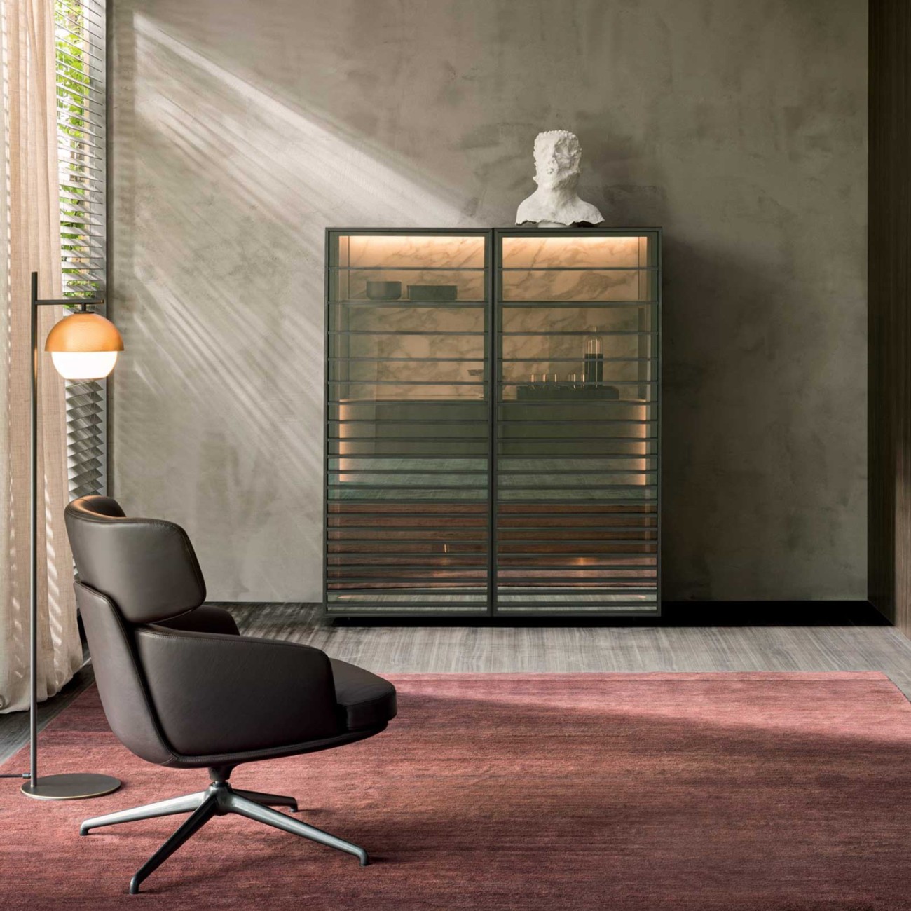 MOLTENI HORIZONS MEUBLE RANGEMENT