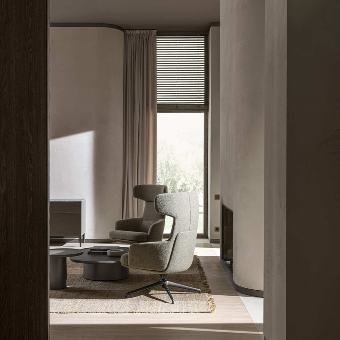 MOLTENI PICCADILLY FAUTEUIL MODERNE