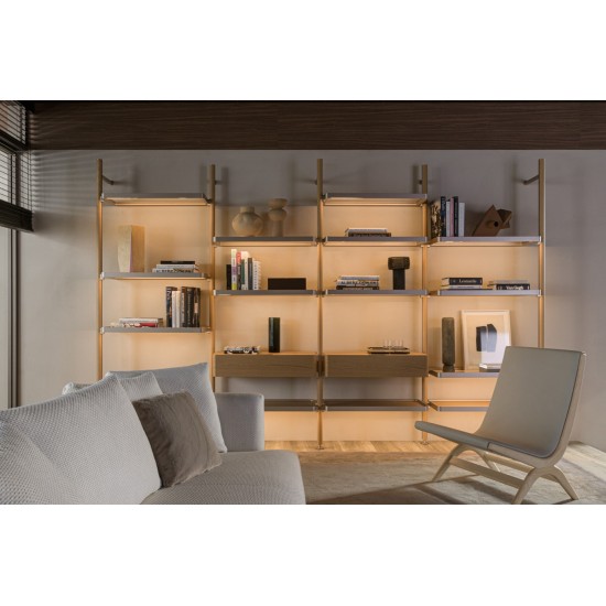 MOLTENI HECTOR MODULAR BOOKSHELVES