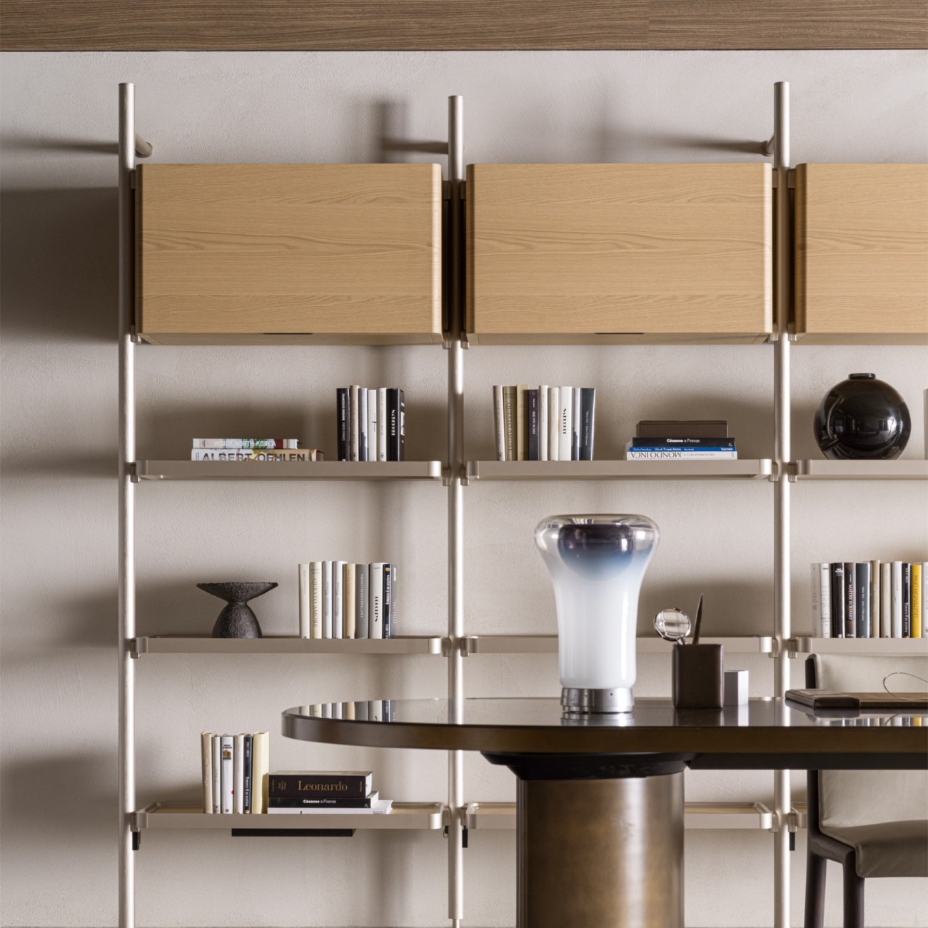 MOLTENI HECTOR MODULAR BOOKSHELVES