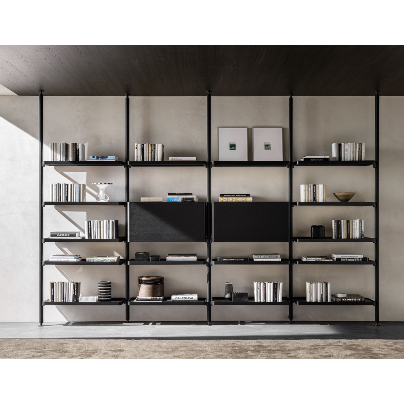 MOLTENI HECTOR MODULAR BOOKSHELVES