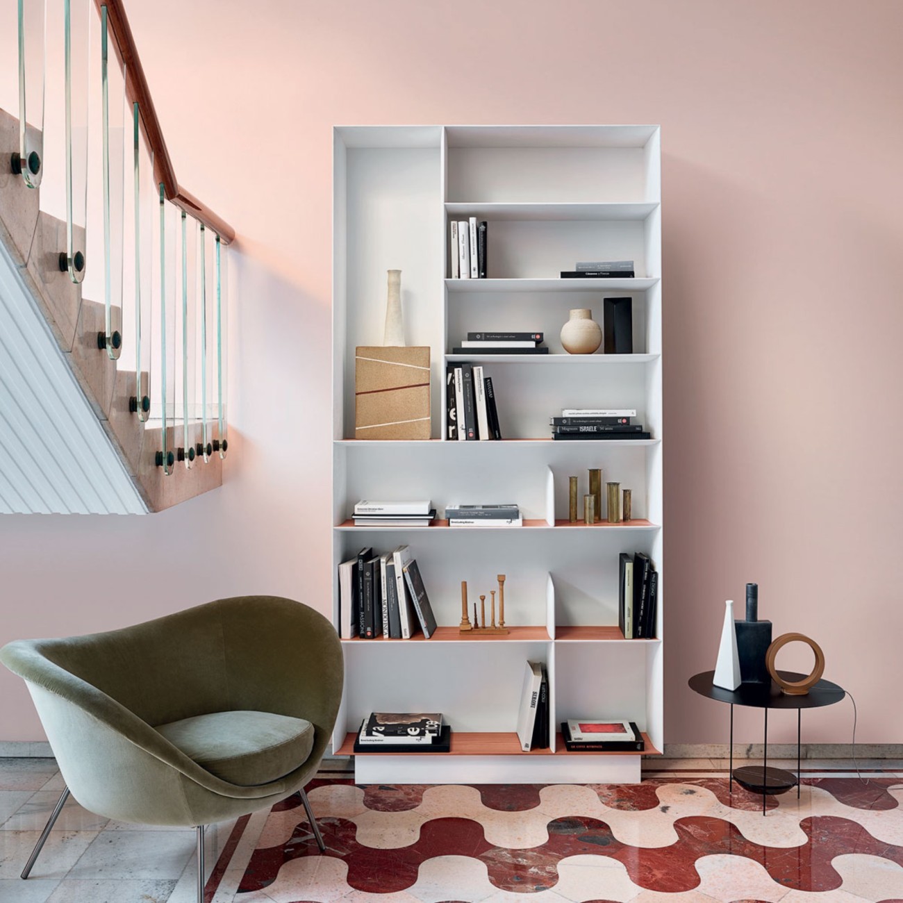 MOLTENI & C. D.357.1 - D.357.2 BOOKSHELVES