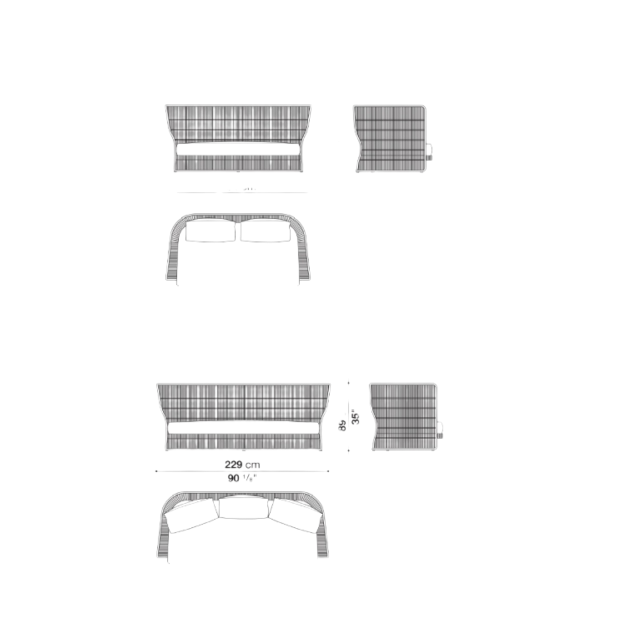 B&B CANASTA '13 DIVANO