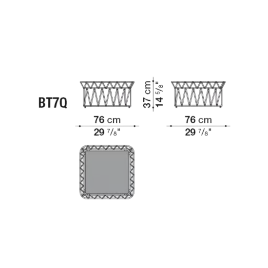 B&B BUTTERFLY TAVOLINO TOP IN MARMO