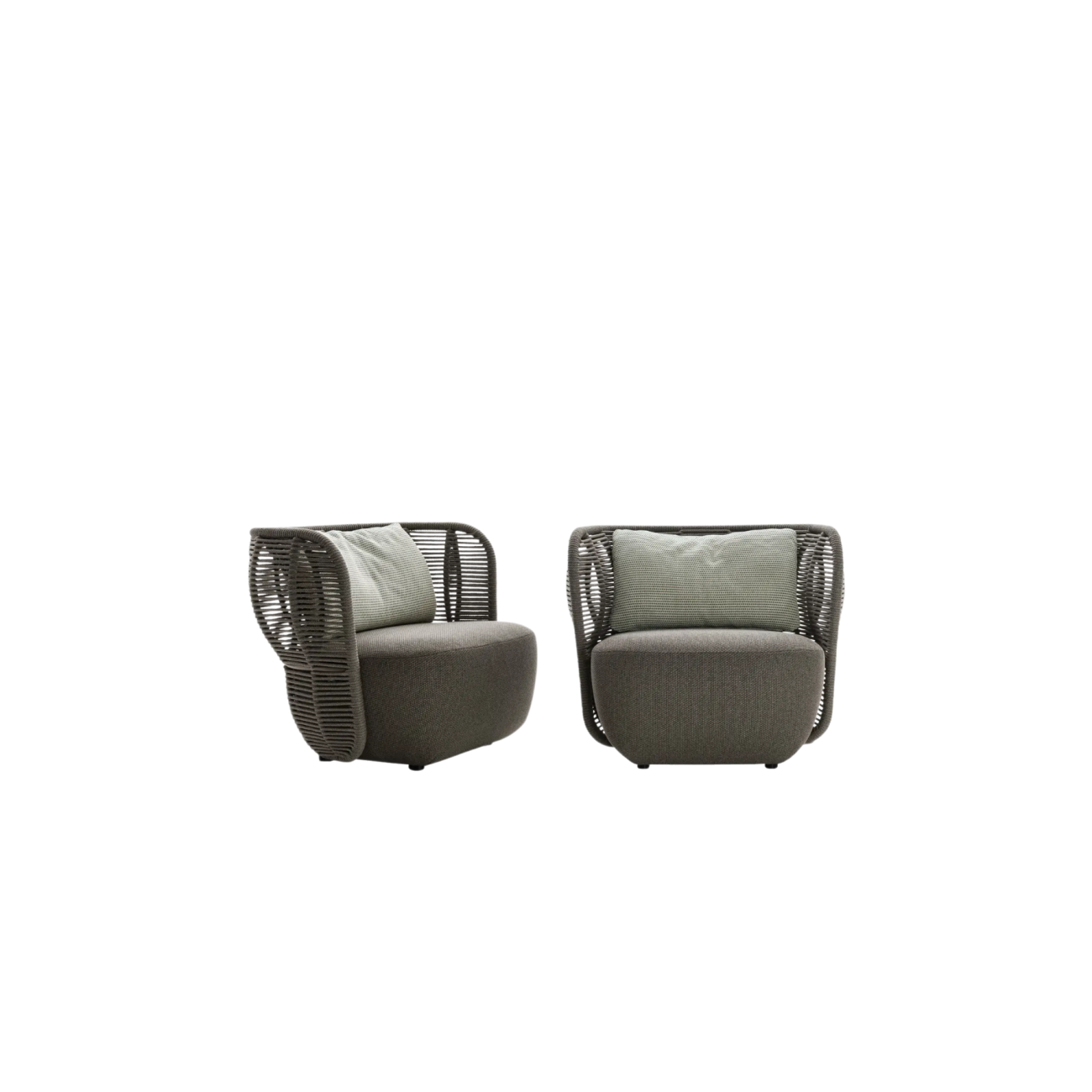 B&B BAY FAUTEUIL AVEC DOSSIER BAS