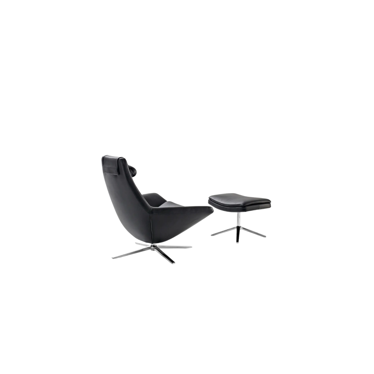 B&B METROPOLITAN FAUTEUIL PIVOTANT