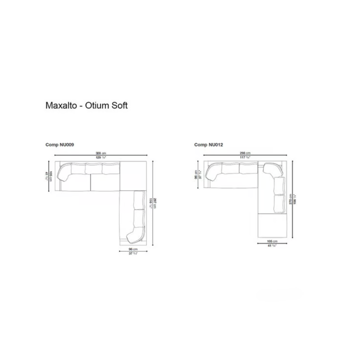 MAXALTO OTIUM SOFT DIVANO