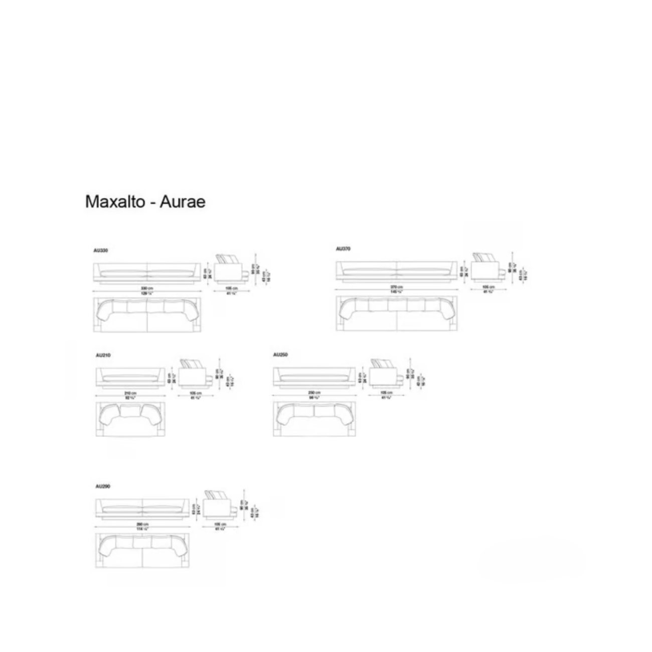 MAXALTO AURAE DIVANO