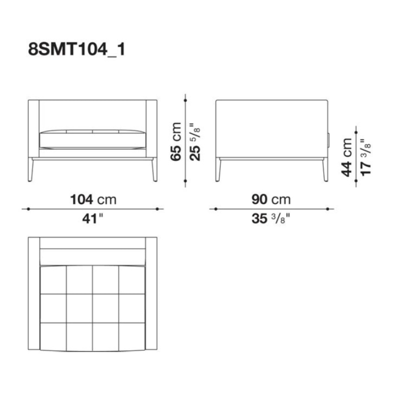 MAXALTO SIMPLICITER POLTRONA