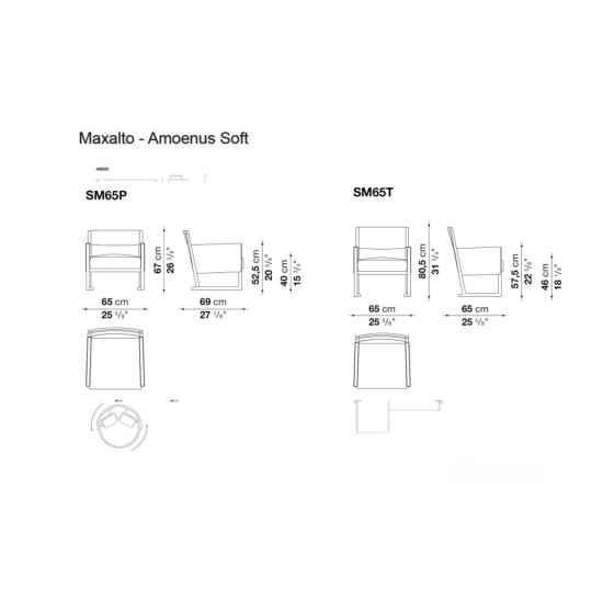 MAXALTO MUSA POLTRONCINA
