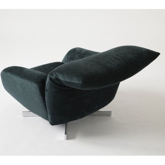 EDRA CHIARA FAUTEUIL ET REPOSE-PIEDS