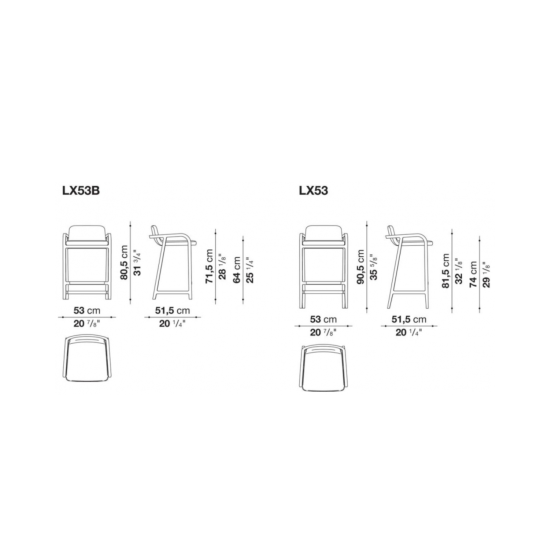 MAXALTO FULGENS SGABELLO