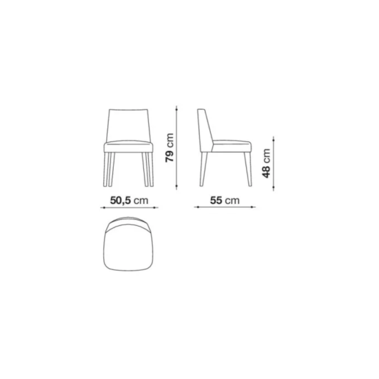 MAXALTO FEBO CHAISE REVÊTUE