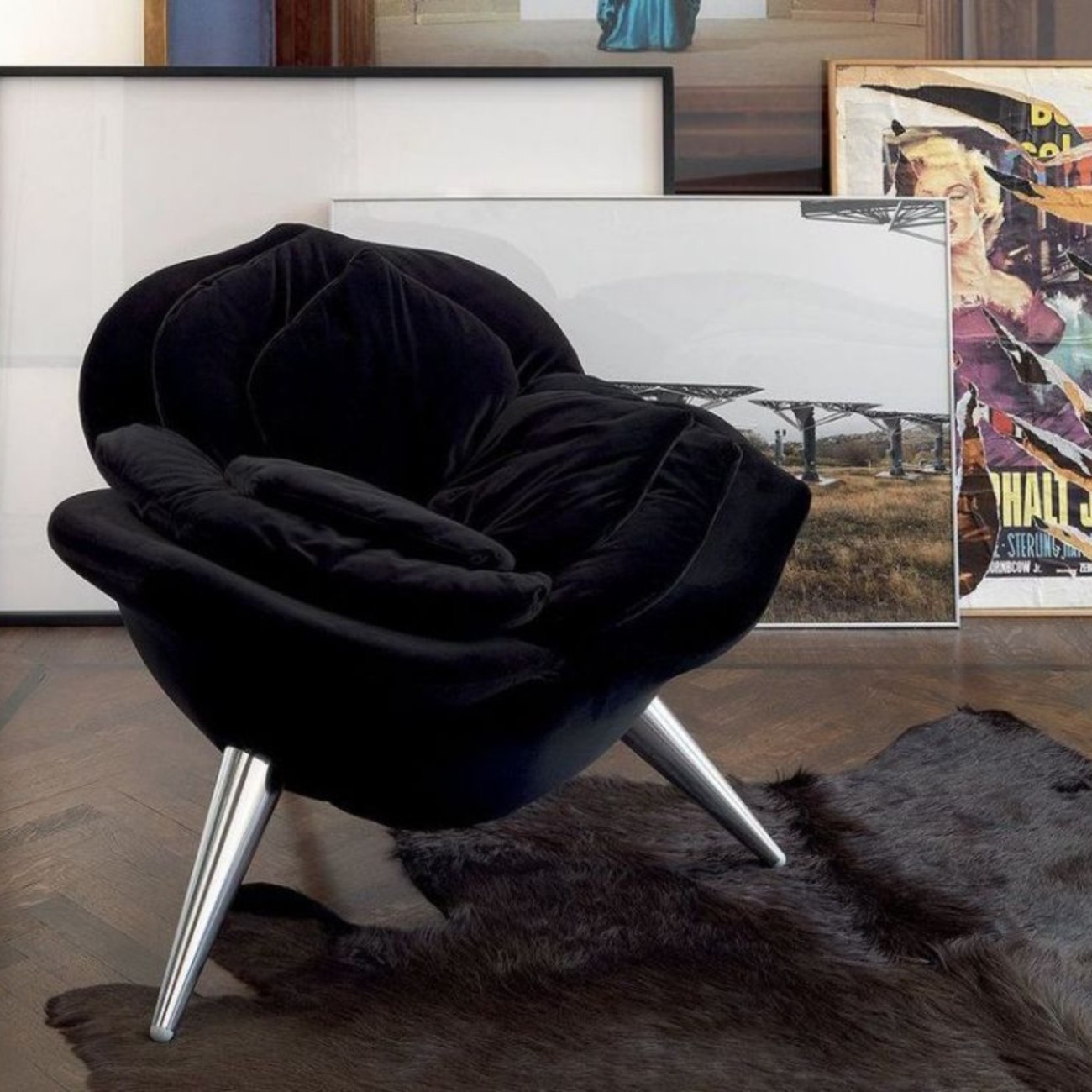 EDRA FAUTEUIL ROSE CHAIR