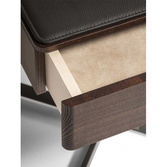 POLTRONA FRAU – BOB LOW TABLE WITH DRAWER