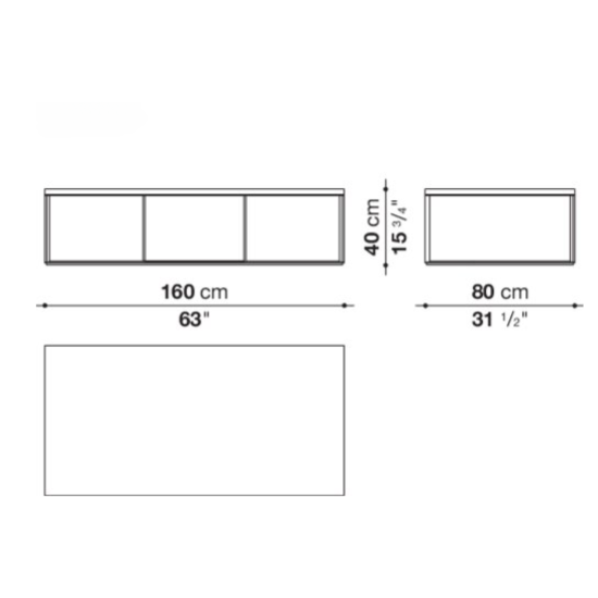 MAXALTO LITHOS TAVOLINO