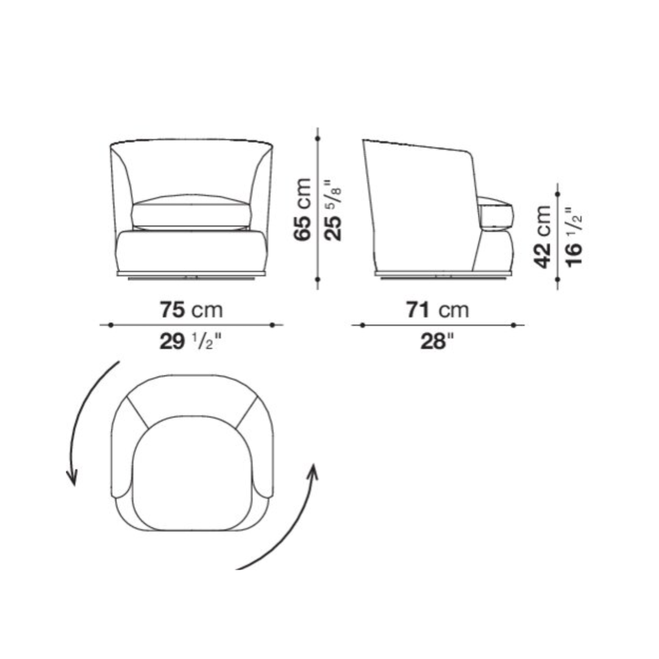 MAXALTO APOLLO FAUTEUIL