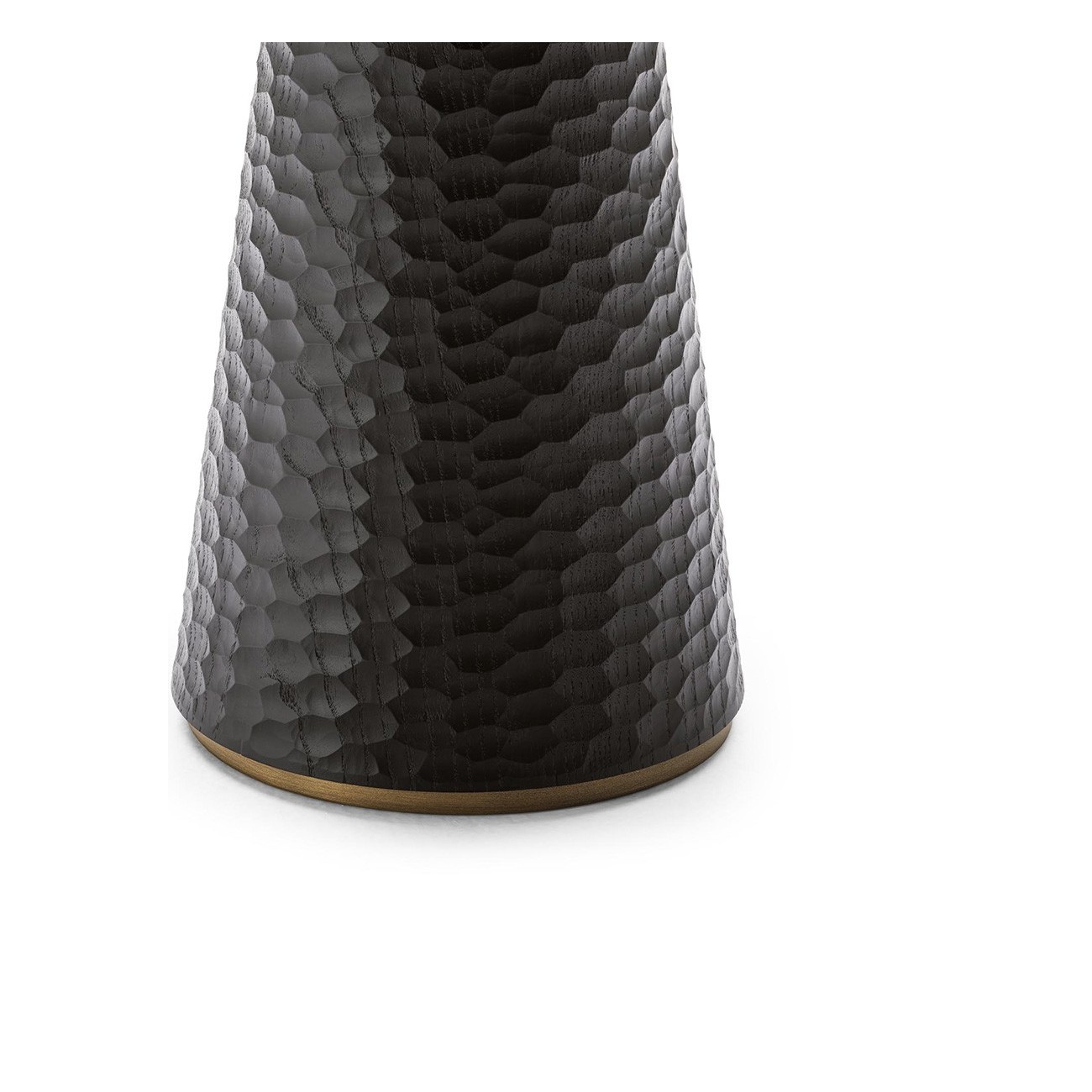 POLTRONA FRAU – DUO TABLE BASSE BASE À PIÉDESTAL