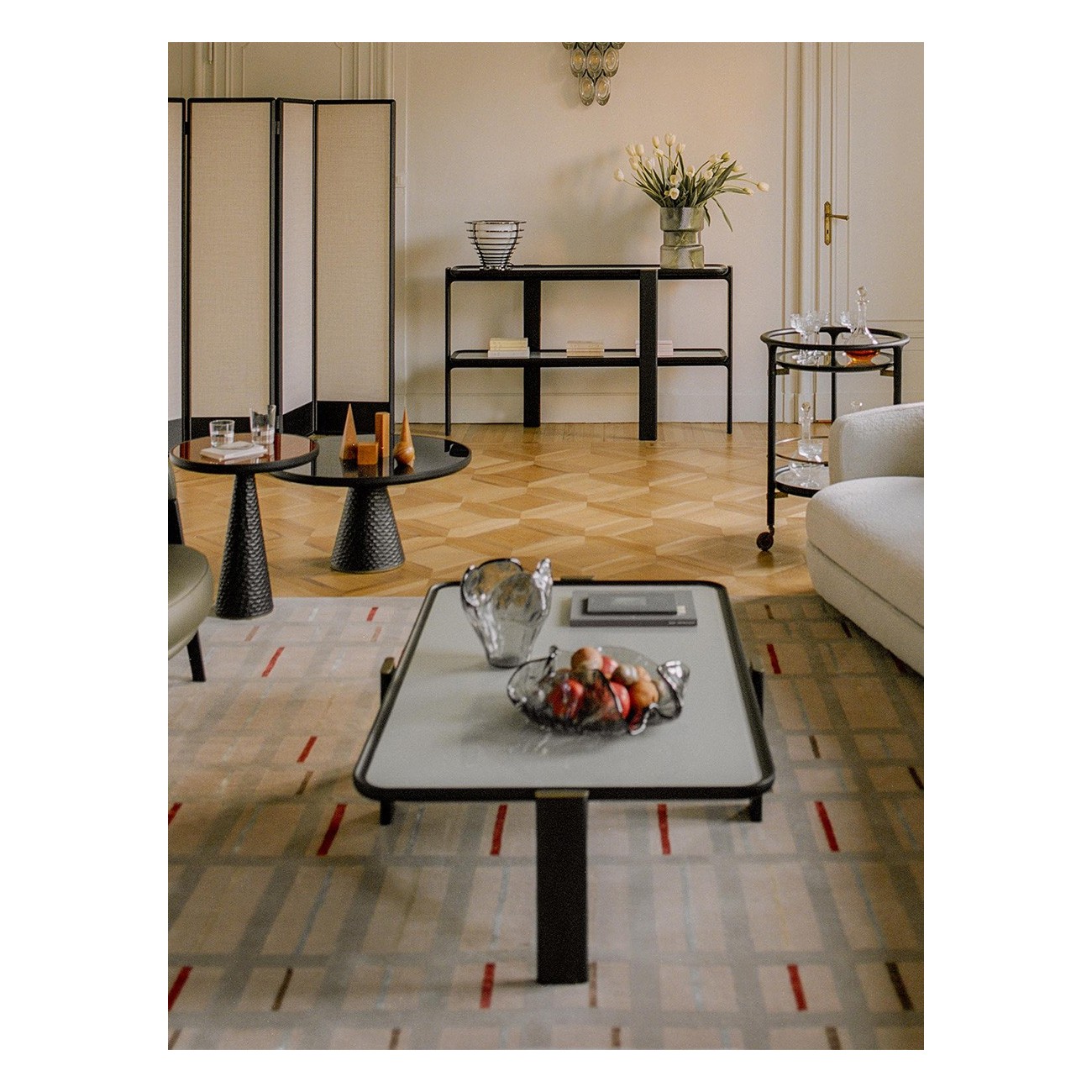 POLTRONA FRAU – DUO TABLE BASSE