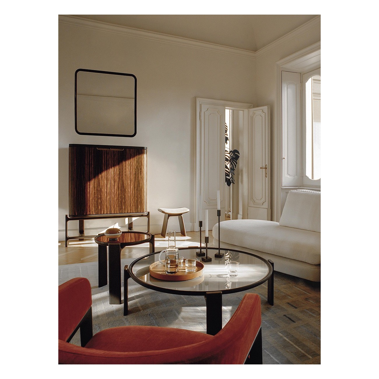POLTRONA FRAU – DUO TABLE BASSE