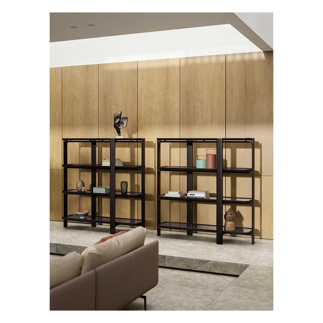 POLTRONA FRAU - DUO BIBLIOTHÈQUE