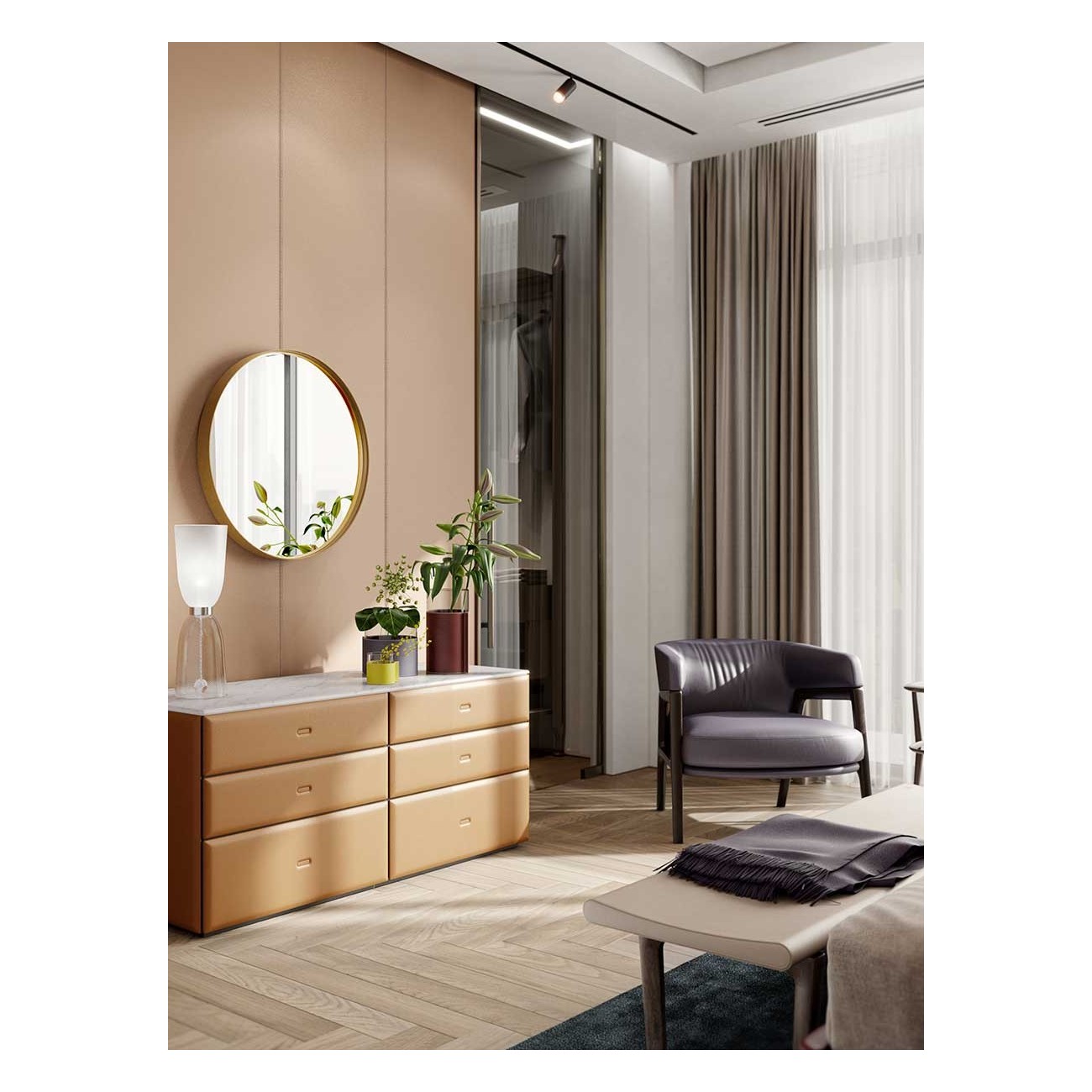 POLTRONA FRAU - DUO ARMCHAIR