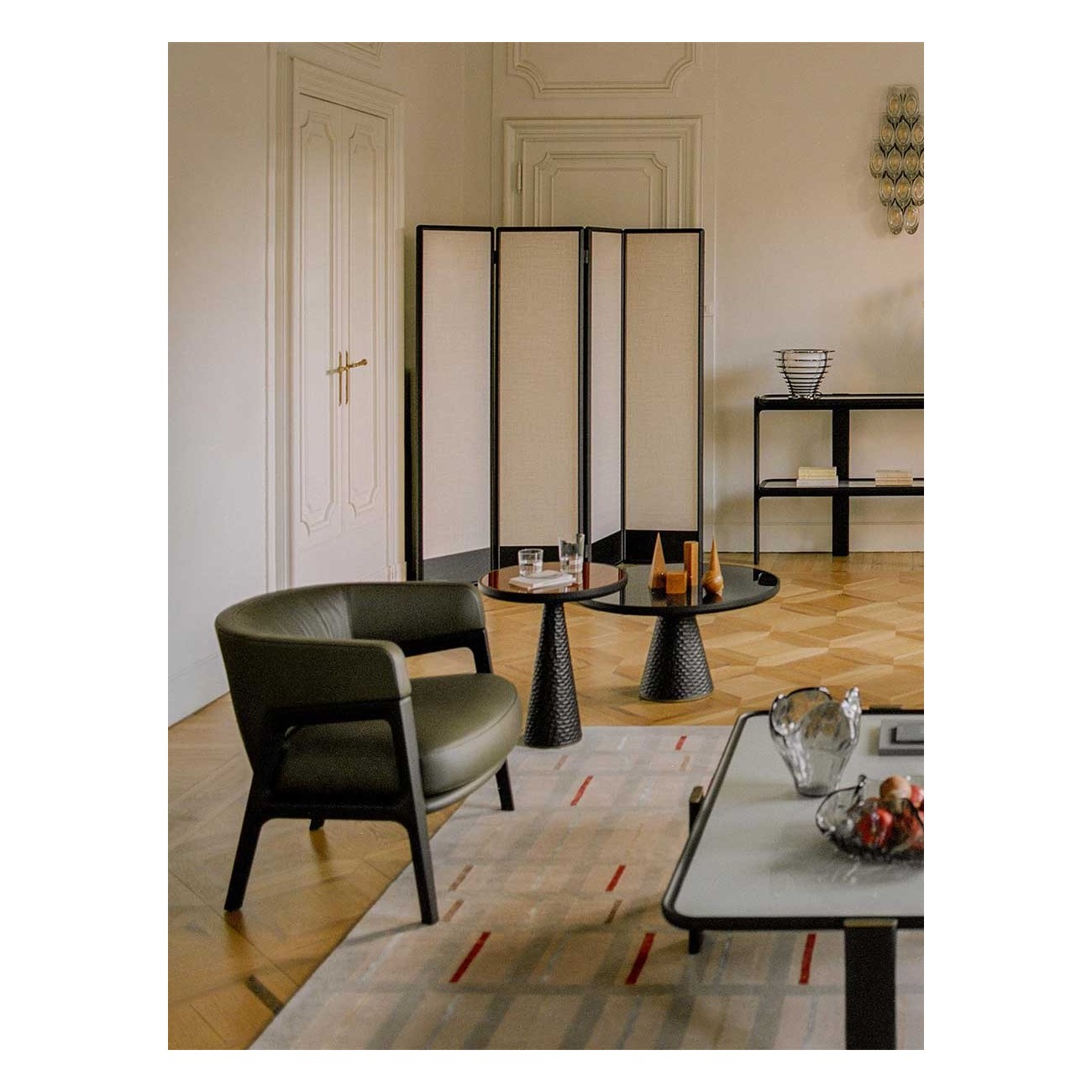 POLTRONA FRAU - DUO ARMCHAIR