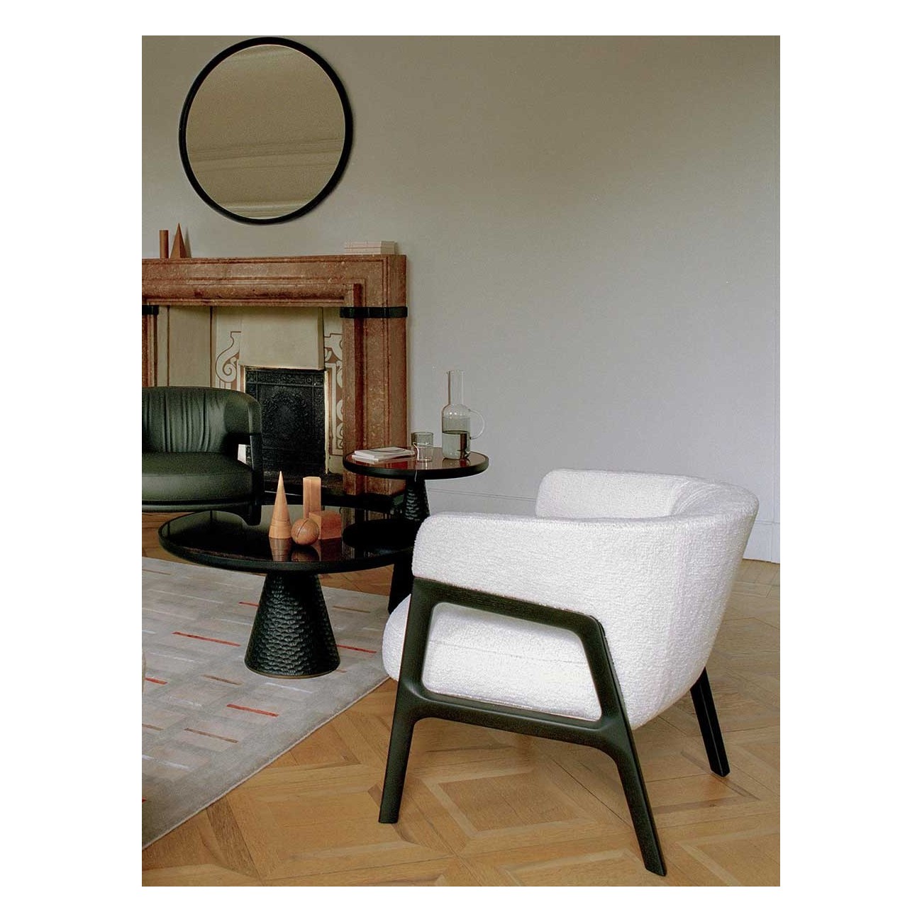 POLTRONA FRAU - DUO ARMCHAIR