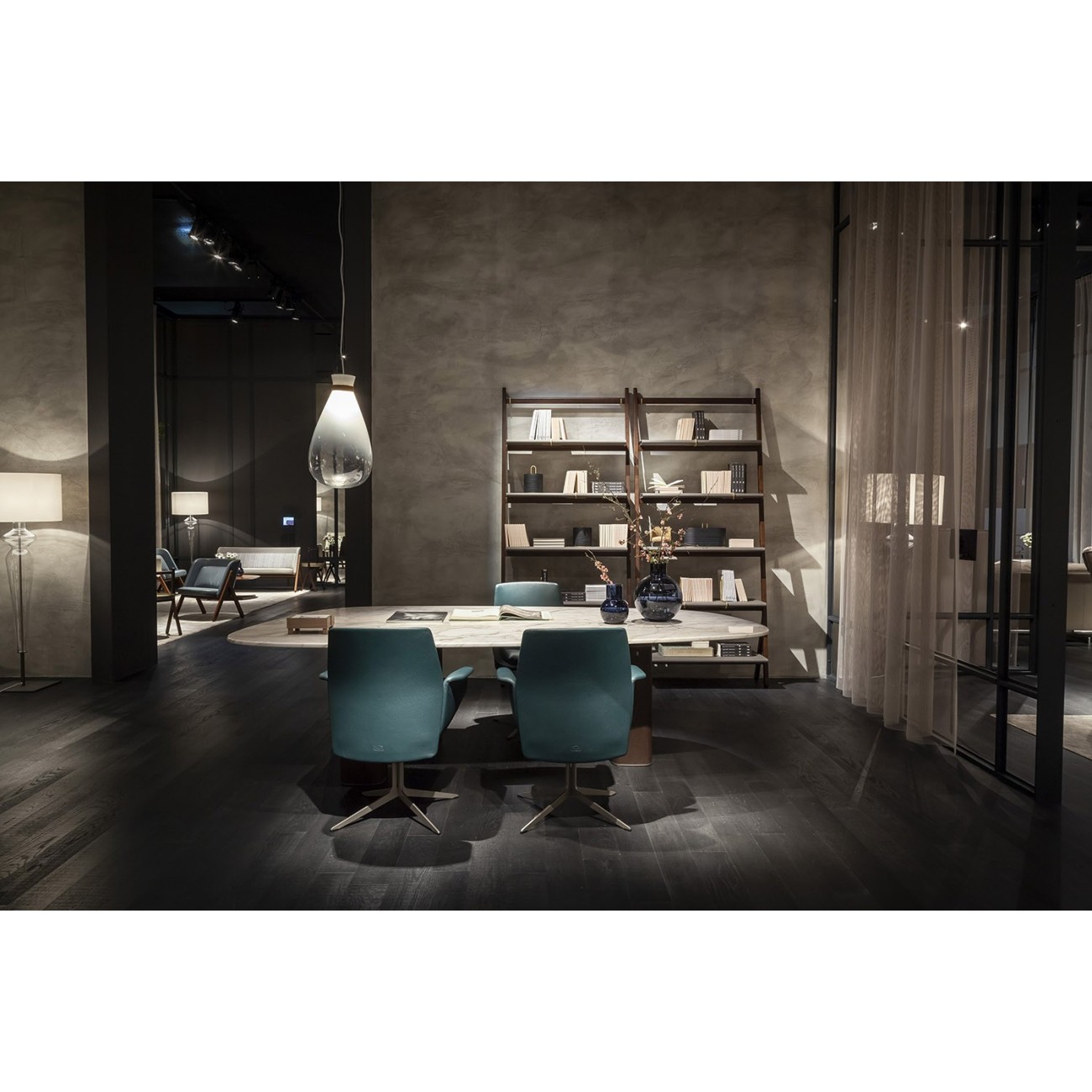 POLTRONA FRAU REN BIBLIOTHÈQUE