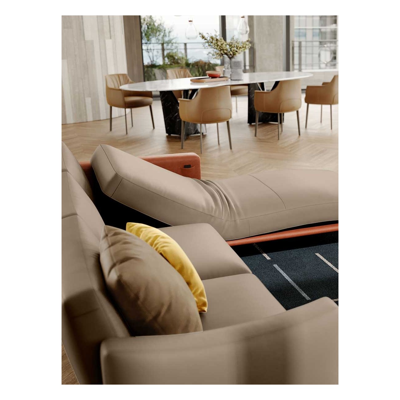 POLTRONA FRAU - HAPPY JACK SOFA