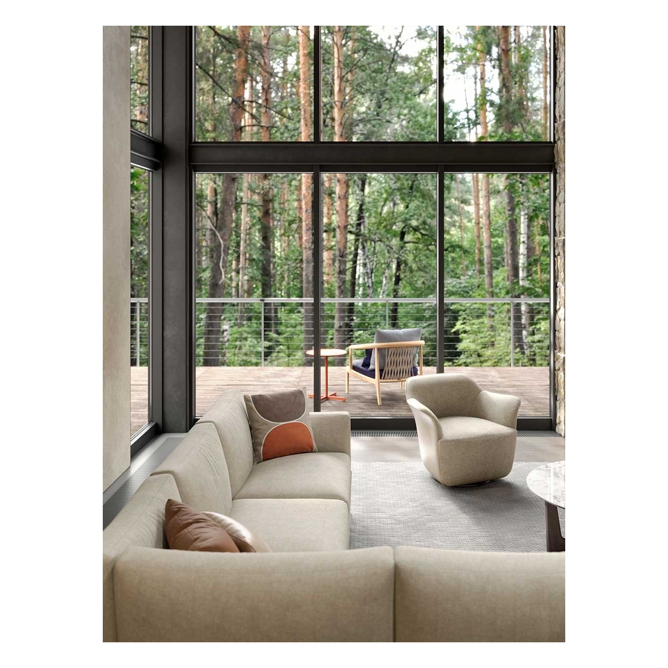 POLTRONA FRAU - HAPPY JACK SOFA