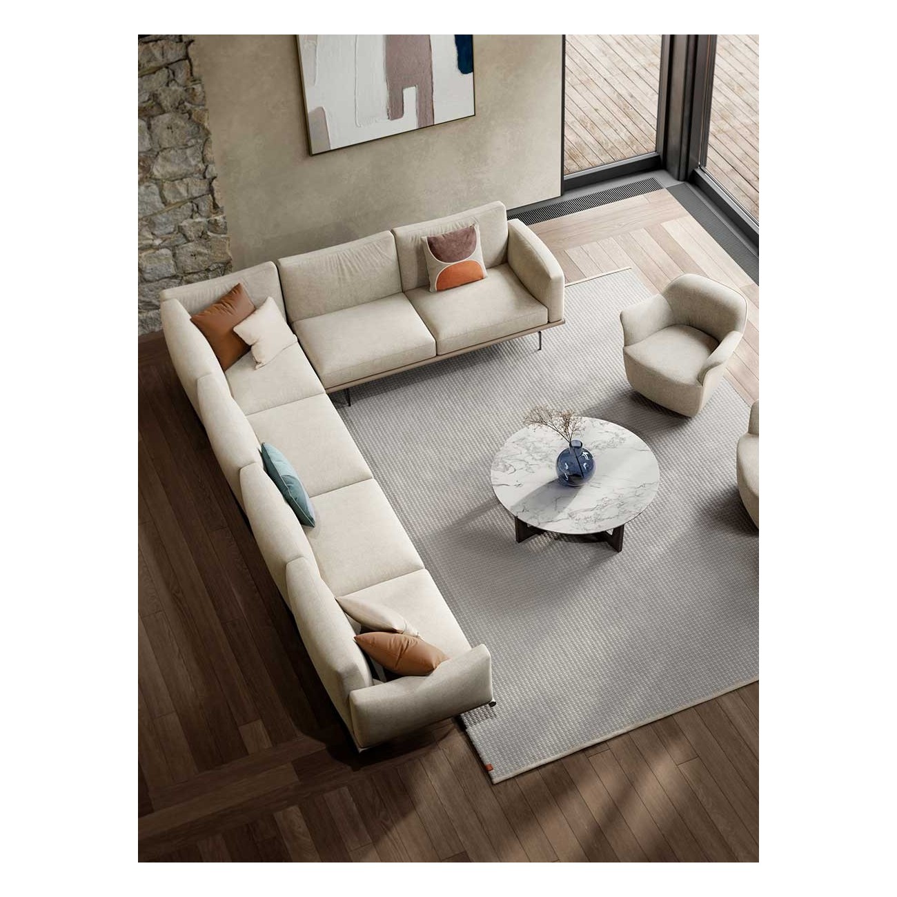 POLTRONA FRAU - HAPPY JACK SOFA