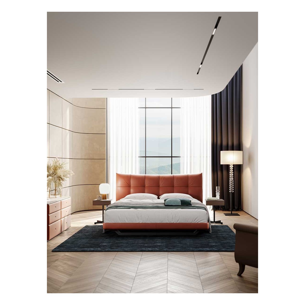 POLTRONA FRAU - AURORA TRE BED