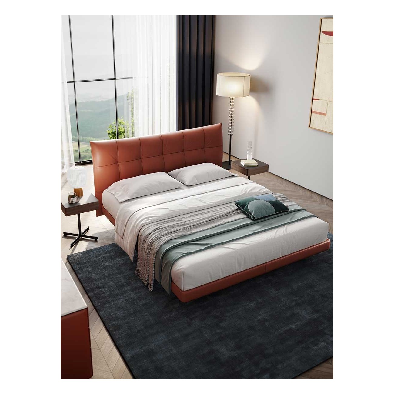 POLTRONA FRAU - AURORA TRE BED