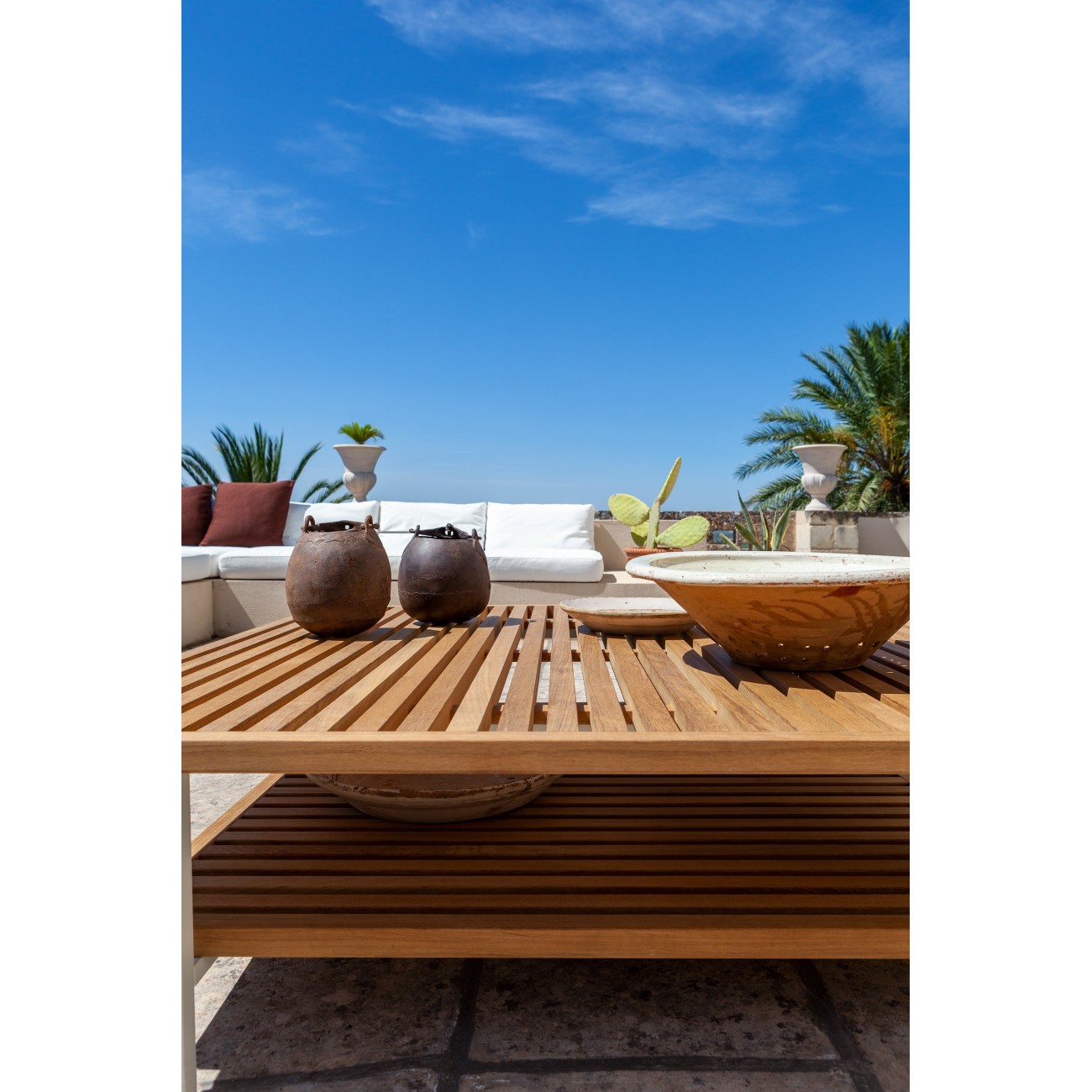 POLTRONA FRAU SOLARIA OUTDOOR LOW TABLES