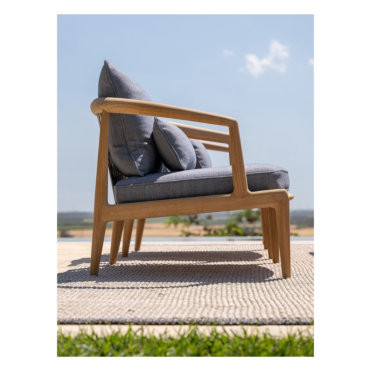 POLTRONA FRAU GRAND VIZIER OUTDOOR TAPIS