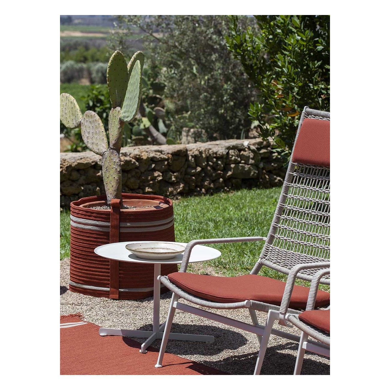 POLTRONA FRAU BOB OUTDOOR LOW TABLE