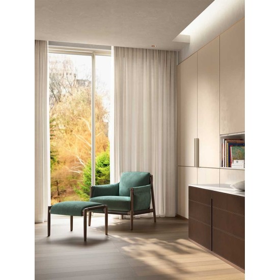 POLTRONA FRAU TIMES LOUNGE ARMCHAIR